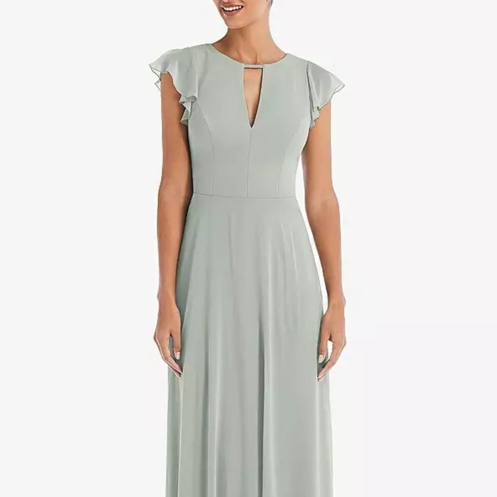 Thread TH042...Off-the-Shoulder Draped Neckline Maxi Dress...Willow...Size 16